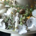 Bol décoratif en forme d'ange avec petite figurine et porte-bougie chauffe-plat rond, 10 cm, lot de 3 | Floristik24.be