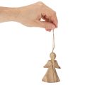 Figurine d'ange à suspendre au sapin de Noël, 10 cm, lot de 12 | Floristik24.be