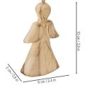 Figurine d'ange à suspendre au sapin de Noël, 10 cm, lot de 12 | Floristik24.be