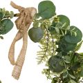 Floristik24 Couronne d&#39;eucalyptus décoration d&#39;eucalyptus artificiel vert Ø50cm
