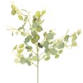 Floristik24 Branche d'eucalyptus artificielle à feuilles rondes, 75 cm, lot de 4
