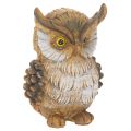 Floristik24 Figurine de hibou, petit hibou assis, décoration, 11 cm
