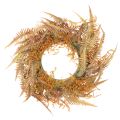 Floristik24 Couronne de fougère artificielle pour table et porte 35 cm
