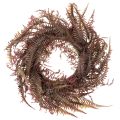 Floristik24 Couronne artificielle avec branches de fougère, décoration d'automne, 35 cm