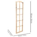 Cadre de fenêtre en bois comme décoration murale 100 cm | Floristik24.be