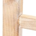 Cadre de fenêtre en bois comme décoration murale 100 cm | Floristik24.be
