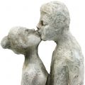 Floristik24 Figurine décorative couple embrassant pierre coulée 40cm