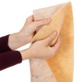 Ruban de feutrine, dessous de plat bicolore en feutrine de laine, orange/multicolore, 15 cm x 5 m | Floristik24.be