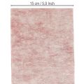 Ruban en feutrine, 100 % laine, bicolore, pour dessous de plat, ruban en feutrine blanc/rouge, 15 cm x 5 m | Floristik24.be