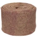 Ruban de feutrine bicolore en