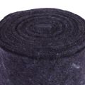 Floristik24 Ruban de feutre violet, ruban de pot, feutre de laine, rouleau de feutre 15cm 5m