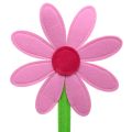 Floristik24 Fleur en feutrine rose 87 cm