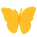 Floristik24 Papillons en feutrine sur clip 7 cm 24 p.