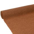 Floristik24 Papier crépon pour fleuriste, brun, rouleau de 50 cm de large