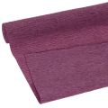 Papier crépon décoratif pour fleuriste, violet, 50 x 250 cm | Floristik24.be