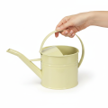 Arrosoir décoratif en métal, vert et jaune, petit modèle, 28 x 13 x 17 cm, 1,25 l, style vintage, décoration de balcon | Floristik24.be