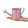 Arrosoir décoratif, pot de fleurs en métal rose, Ø 13,5 cm H 12,5 cm | Floristik24.be