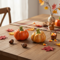 Citrouilles décoratives pour décoration de table automnale, 6 cm, 2 pièces | Floristik24.be