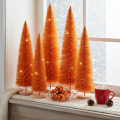 Décoration de sapin de Noël artificiel sur socle en bois, 60 cm | Floristik24.be