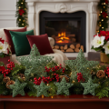 Ensemble d'étoiles décoratives en fil de fer vert, deux tailles, 10 cm, 12 pièces | Floristik24.be