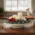 Plateau décoratif en métal de 30 cm, soucoupe pour plantes | Floristik24.be