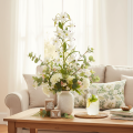 Lys blanc artificiel à longue tige fleurie, décoratif, 80 cm | Floristik24.be
