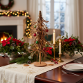 Arbre décoratif en branches de saule sur un socle en bois, 68 cm | Floristik24.be