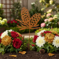Décoration en métal en forme de pomme de pin, motif pomme de pin, 96 cm | Floristik24.be