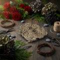 Mousse décorative grise pour loisirs créatifs, 500 g | Floristik24.be