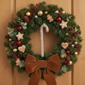 Ornement en verre en forme de canne à sucre, décoration de sapin de Noël nostalgique, 22 cm | Floristik24.be