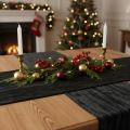 Ruban décoratif en velours pour chemin de table, rouleau de 25 cm x 2 m | Floristik24.be