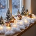 Coussin de neige décoratif en peluche neige décorative 40g | Floristik24.be