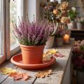 Dessous de verre « Linda » Ø24cm terre cuite | Floristik24.be