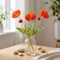 Coquelicot orange 60cm 3pcs | Floristik24.be