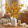 Branche artificielle érable orange rouge déco branche décoration automne 60cm | Floristik24.be