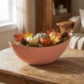 Bol Plastique Orange Clair 39cm x 13cm H13cm | Floristik24.be