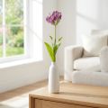 Fleur artificielle perroquet tulipe artificielle décorative tulipe violet 63cm | Floristik24.be
