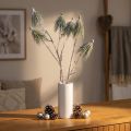Décoration hiver branche de pin de montagne enneigée artificiellement L70cm | Floristik24.be