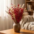 Amarante globuleuse (Gomphrena globosa), rouge, séchée, 45 cm, 100 g | Floristik24.be