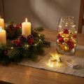 Guirlande lumineuse à piles pour intérieur, blanc chaud, 10 LED, 1 m de longueur, lot de 6 | Floristik24.be