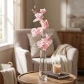 Orchidée Phalaenopsis artificielle 6 fleurs rose 70cm | Floristik24.be