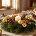 Mini boules de Noël en verre doré Ø2,5cm 22 pcs | Floristik24.be
