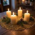 Granulés décoratifs or jaune pierres décoratives jaunes 2mm - 3mm 2kg | Floristik24.be
