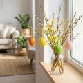 Oeufs en plastique à pois assortis. 9,5 cm 8 pièces | Floristik24.be