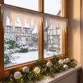 Glaçon déco blanc avec paillettes 2m | Floristik24.be