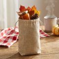 Sac en jute 20×10cm H30cm Sac cadeau | Floristik24.be