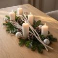 Natraj Bois de Cerf Mélange Blanc Lavé 10 pcs | Floristik24.be