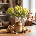 Grosse Poule Vert Sedum Stonecrop Fleurs Artificielles 41cm 3pcs | Floristik24.be
