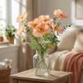 Fleurs Artificielles Décoration de Fleur de Pavot Artificielle 35cm Bouquet 3pcs | Floristik24.be
