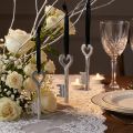 Clés décoratives en argent pour mariages, fêtes et fenêtres - Lot de 6 (4x11cm) | Floristik24.be